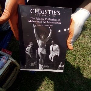 Christie's Los Angeles Muhammad Ali Book